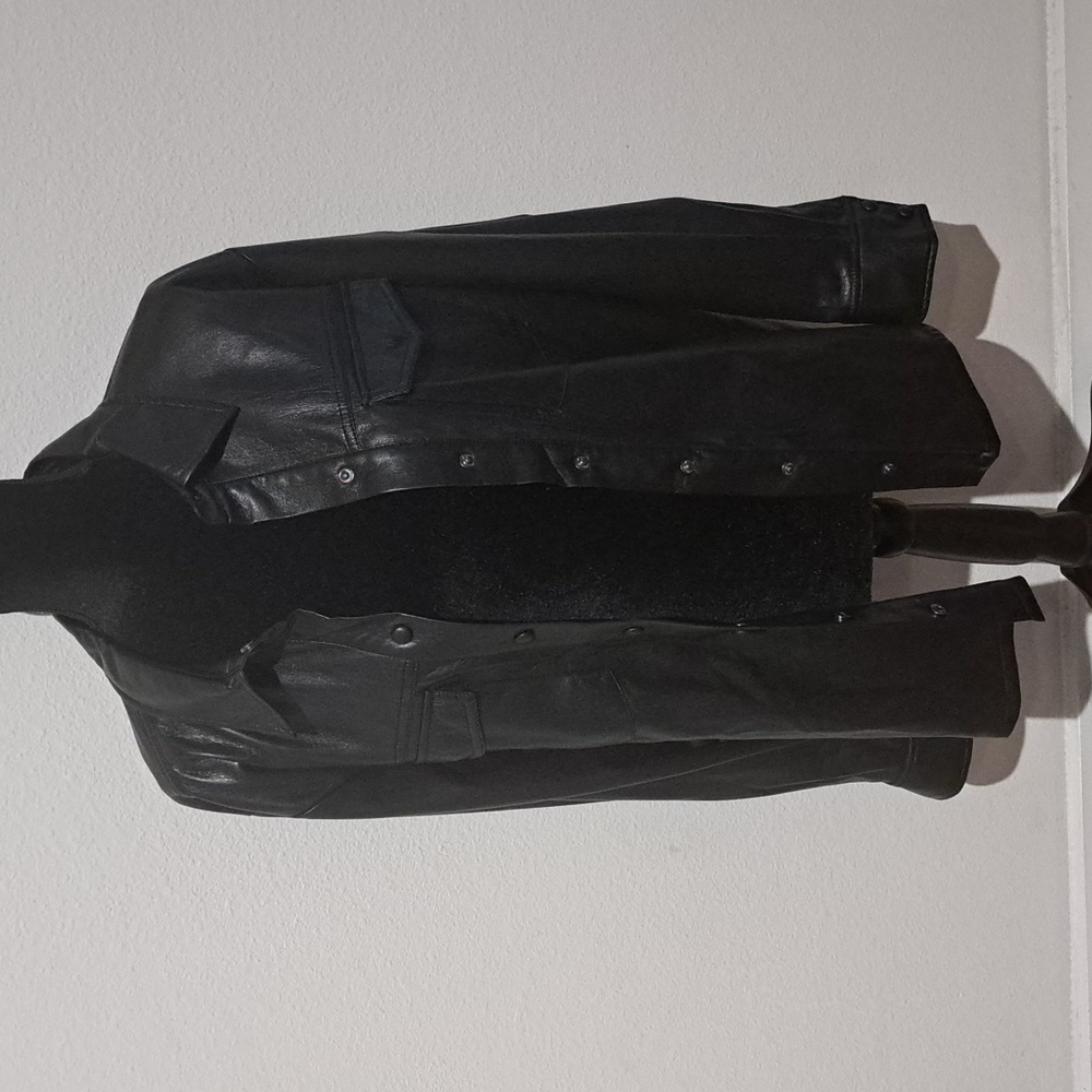 NWOT GOOD AMERICAN Better than Leather Faux Leather Blazer, 5/2XL, $225.00